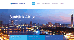 Desktop Screenshot of banklinkafrica.com